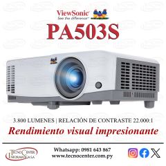 Proyector ViewSonic PA503S 3800 Lúmenes